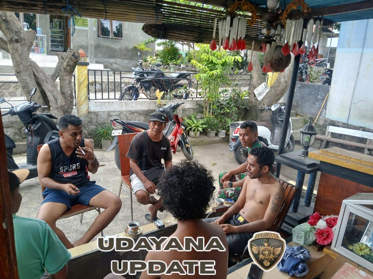 Babinsa Koramil 1602-01/Ende Perkuat Kemitraan dengan Warga Desa Jegharangga