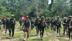 Patroli Gabungan Kedua, Letkol Erlan & Euclides Belo Perkuat Sinergi Pengamanan Perbatasan