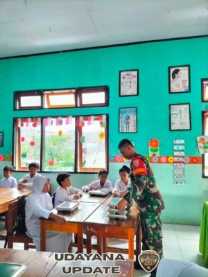 Pembagian Paket MBG Fokus pada Gizi Optimal dan Pengawasan Menu oleh Babinsa”