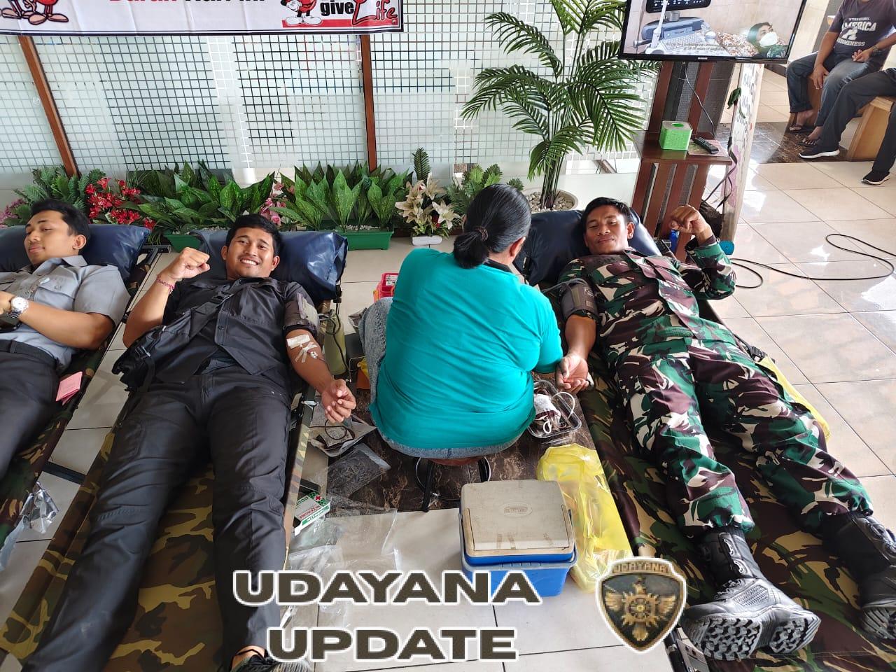 Peringati HUT Ke 26 RSU Permata Hati, Kodim Klungkung Ikut Serta Sumbang Darah Demi Kemanusiaan