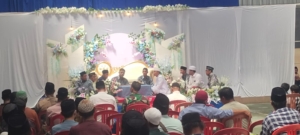 Jaga Hubungan Harmonis, Danramil Nusa Penida Hadiri Pernikahan Warga