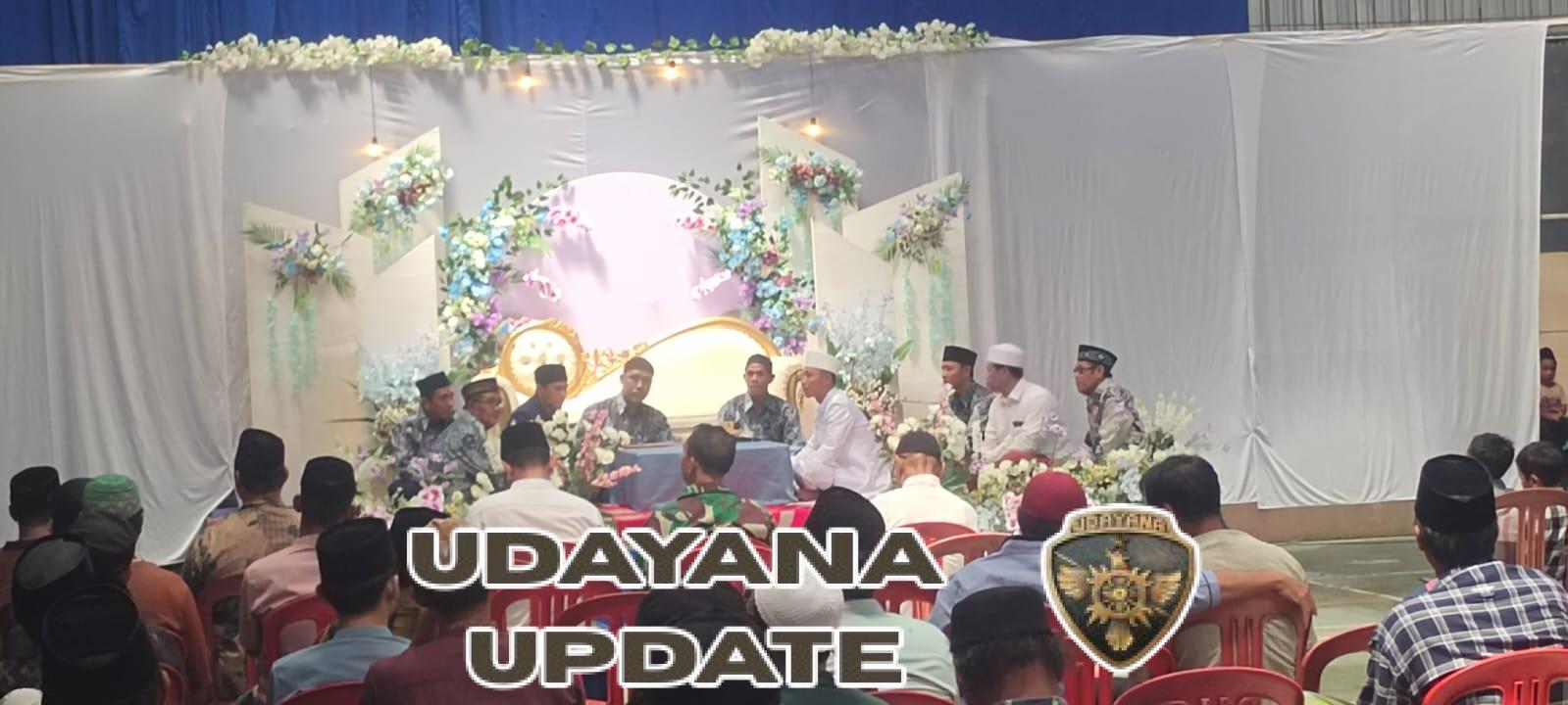 Jaga Hubungan Harmonis, Danramil Nusa Penida Hadiri Pernikahan Warga