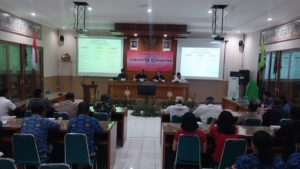 Songsong Festival Goa Lawah, Pjs Danramil Dawan Hadiri Rapat Teknis