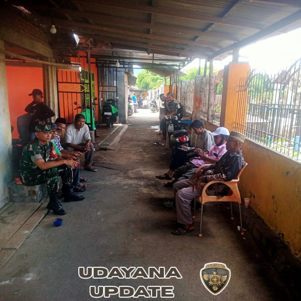 Babinsa Bali Satu Aktif Komsos, Warga Antusias Tingkatkan Kerja Sama