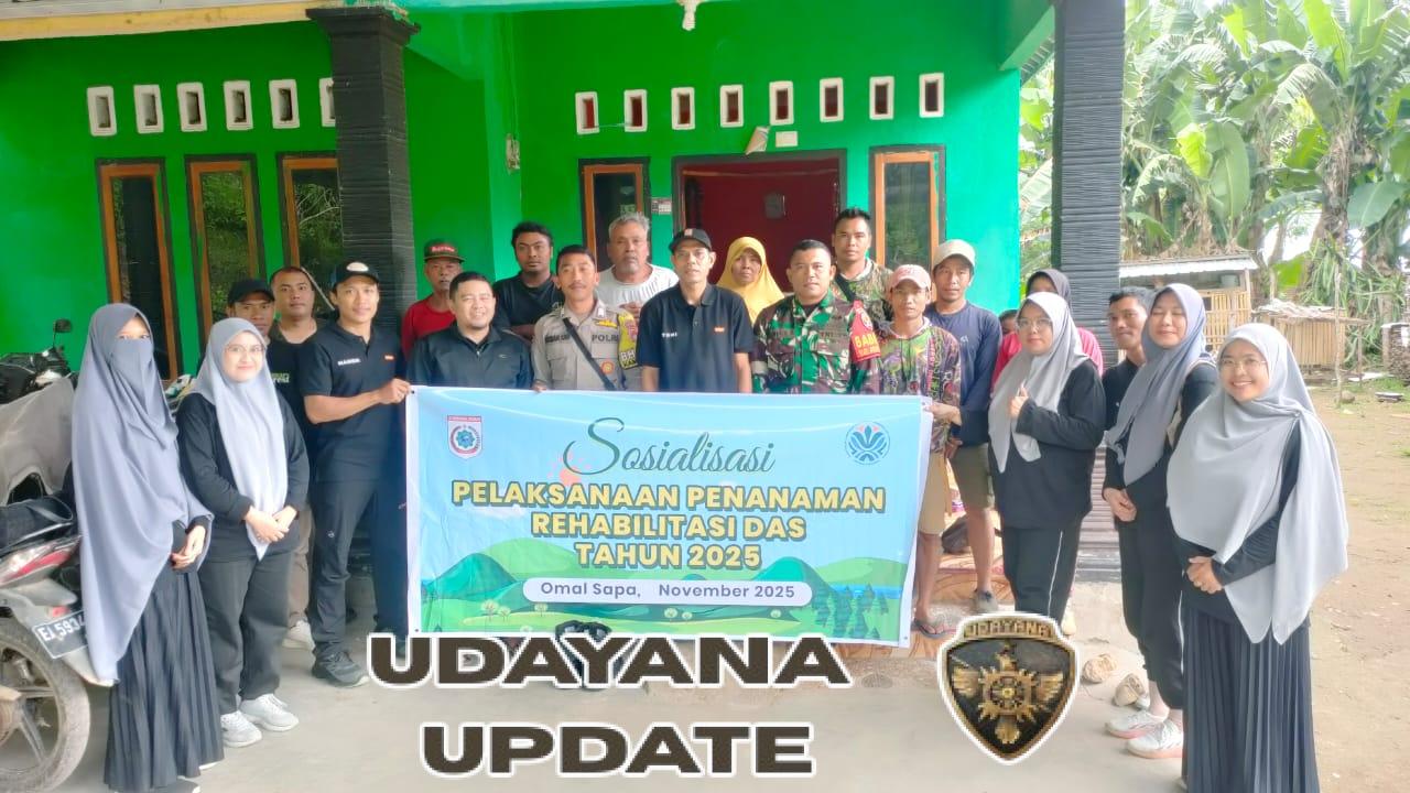 Babinsa Desa Mantar Hadiri Sosialisasi Penanaman Rehabilitasi DAS Bendungan Bintang Bano 2025