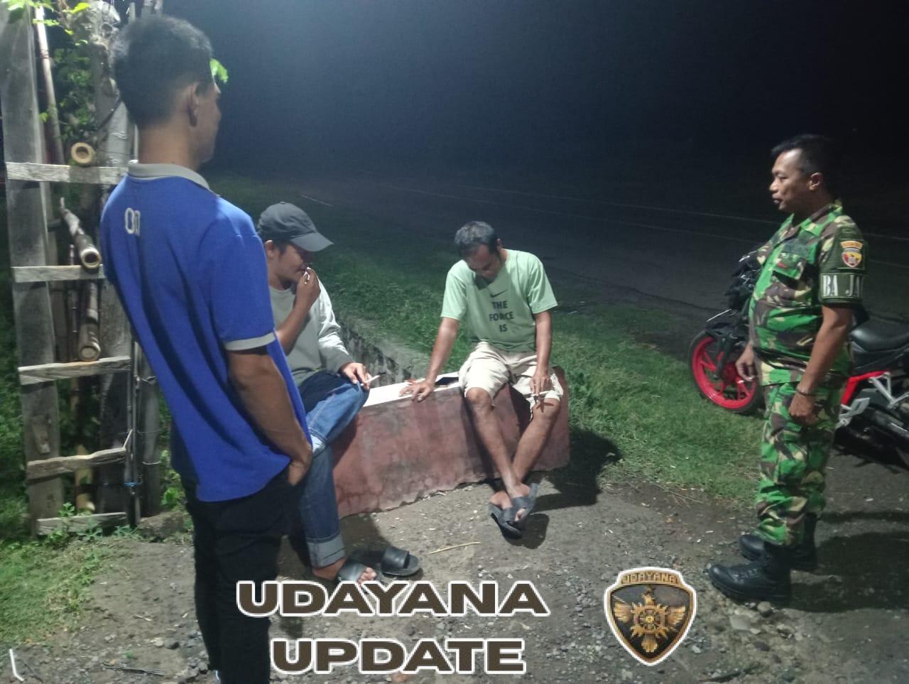 Koramil 1628-04/Poto Tano Gelar Patroli Malam, Koptu Zulkadir Arifin Imbau Warga Tingkatkan Keamanan Lingkungan