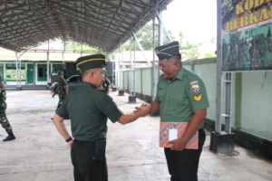 Serka Komang Frans Resmi Pindah Satuan Ke Korem