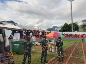 Sinergi Kodim 1602/Ende dan Aparat Gabungan Berhasil Amankan Tiga Laga ETMC