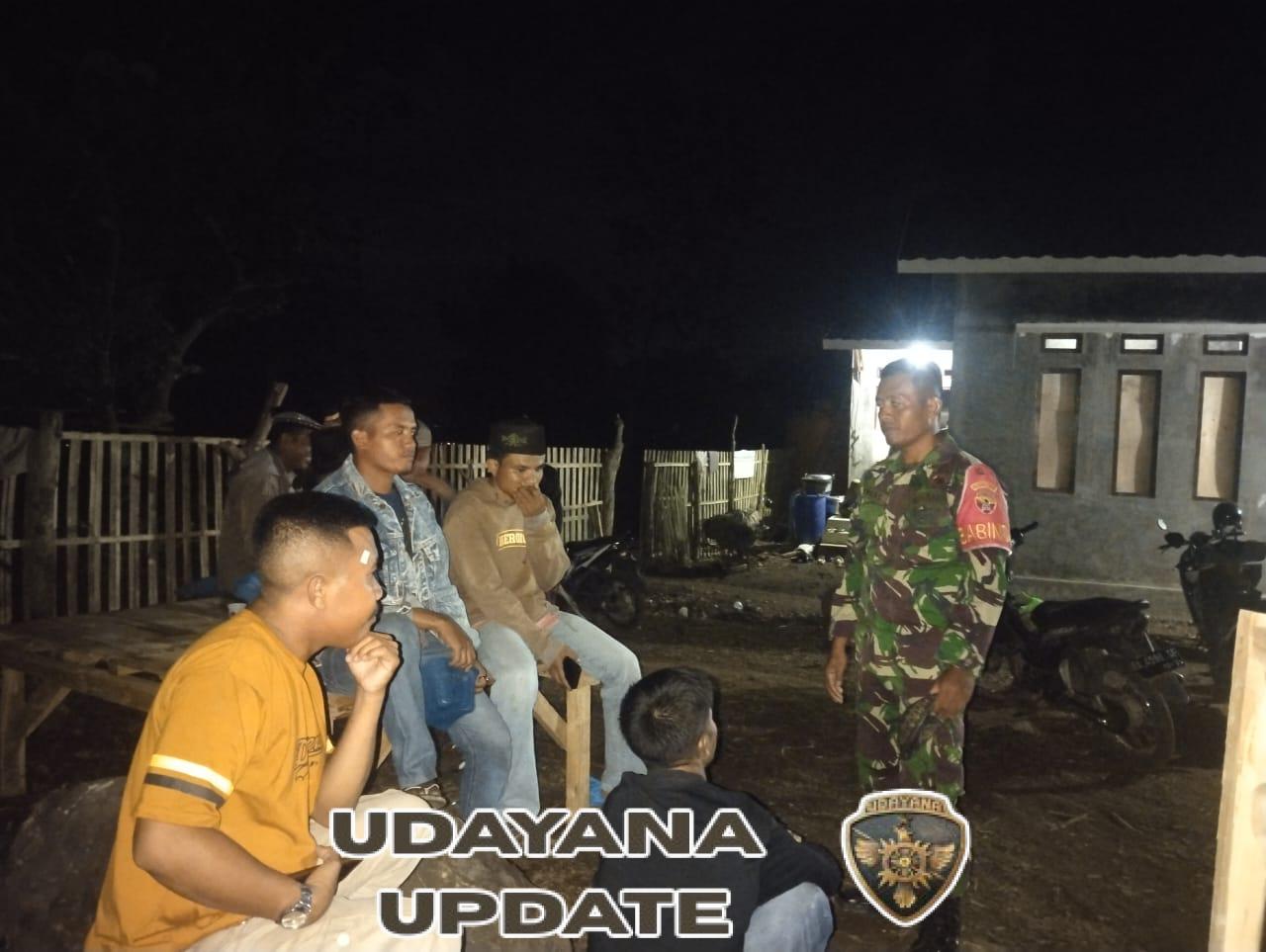 Babinsa Doridungga Ajak Warga Waspada dan Hindari Minuman Keras serta Narkoba