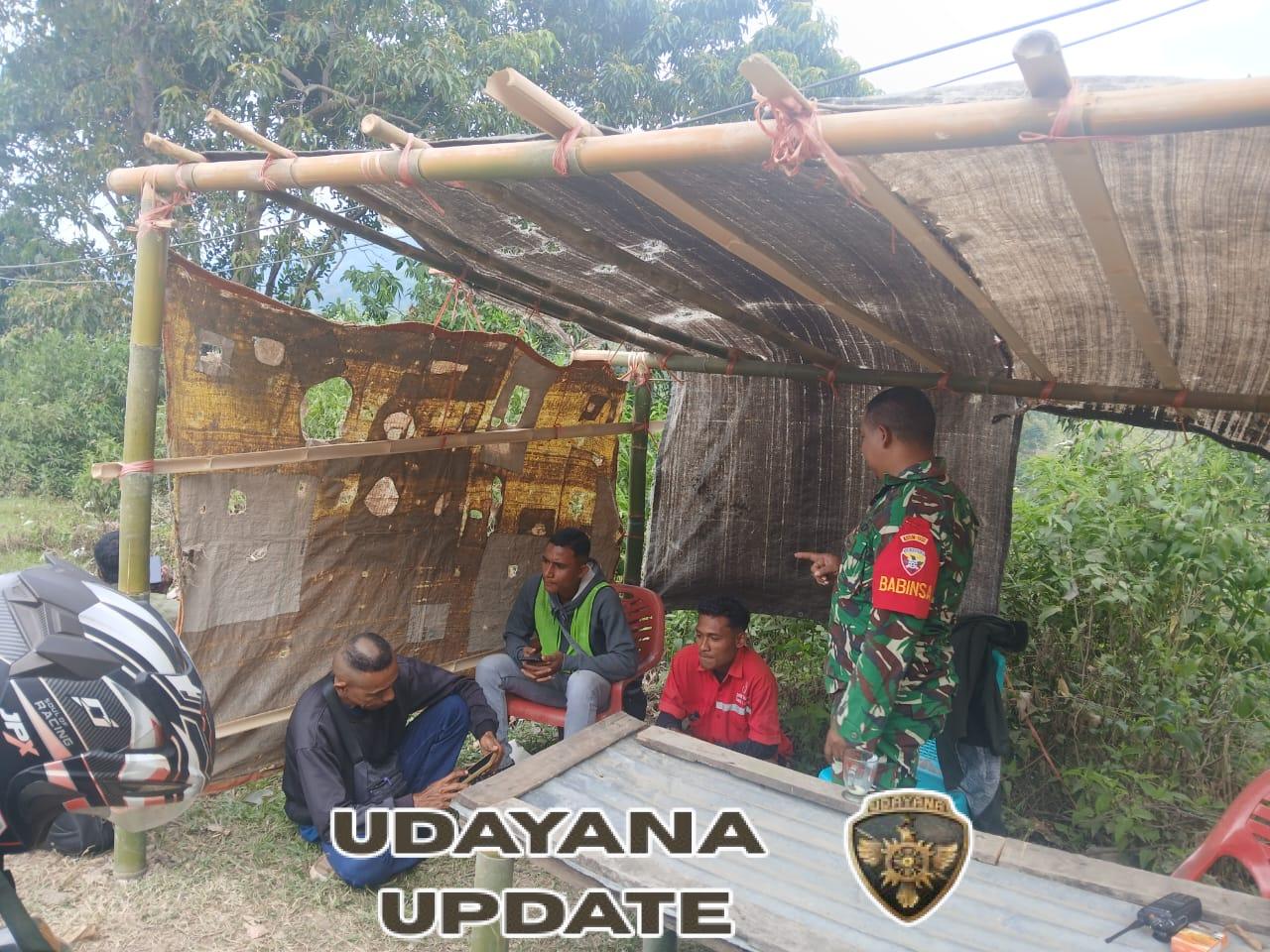 Babinsa Koramil 1602-02/Wolowaru Tingkatkan Kamtibmas di Desa Kelisamba