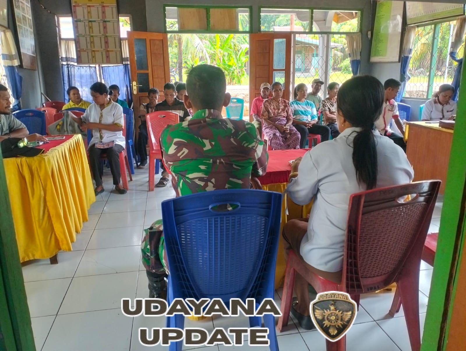 Rapat Musdesus KDMP di Desa Idalolong Berjalan Lancar, Babinsa Berperan Aktif