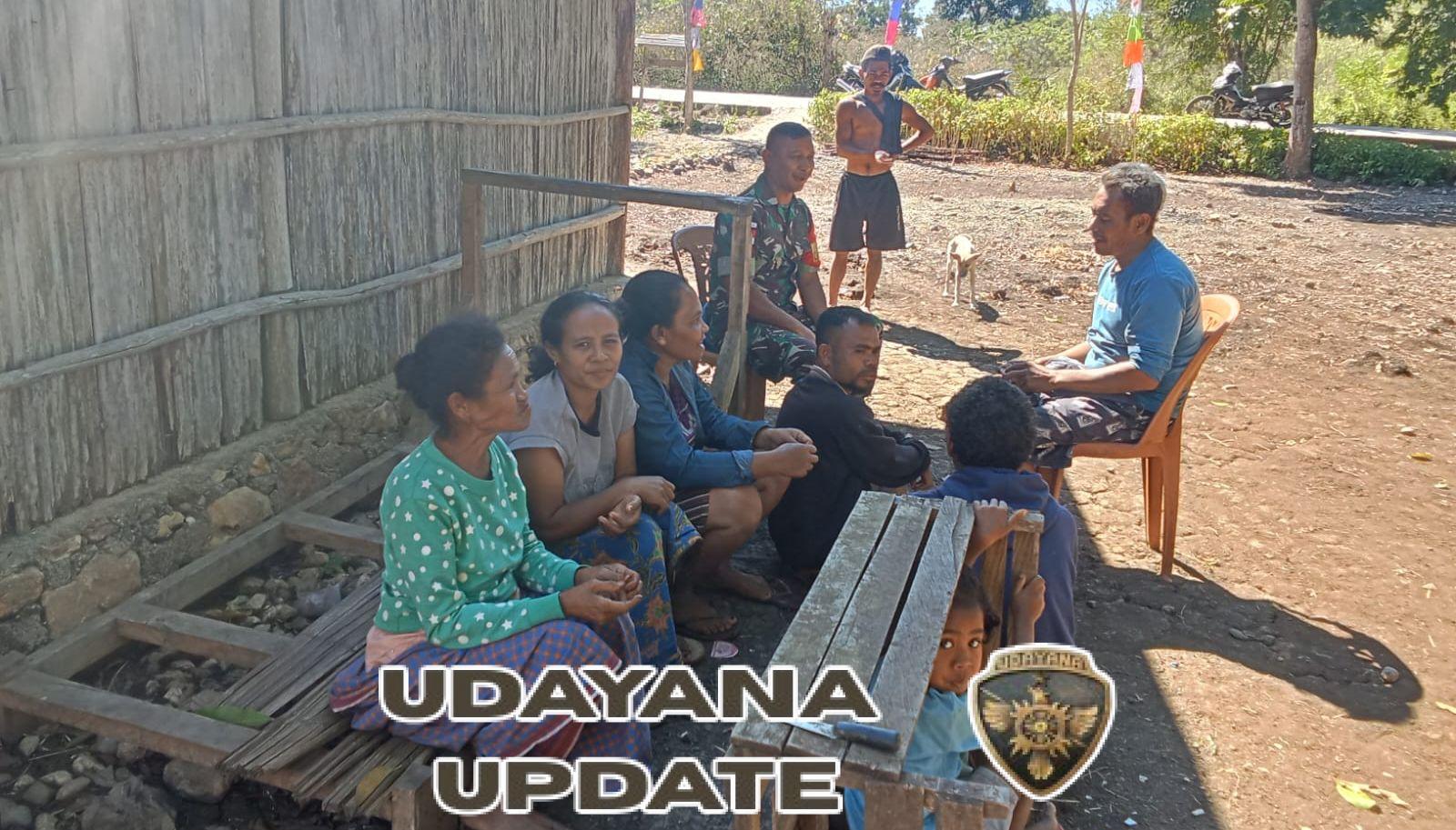 Turun Langsung ke Rumah Warga, Babinsa 1618-04/Bisel Perkuat Hubungan Kemasyarakatan