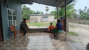 Pemantauan Humanis Babinsa Batutua: Warga Siap Sambut Pembangunan Koperasi Desa Merah Putih