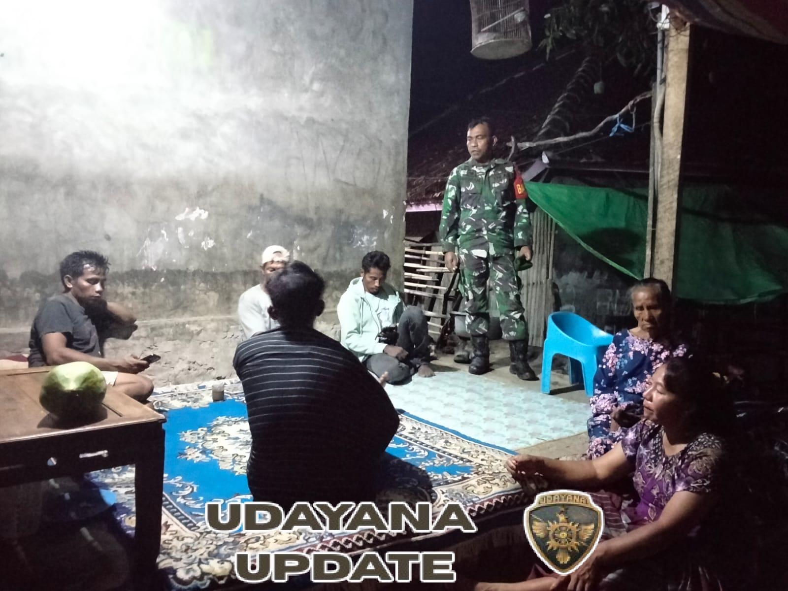 Serka Fajrin Kampanyekan Toleransi Antar Umat Beragama Saat Ronda Malam