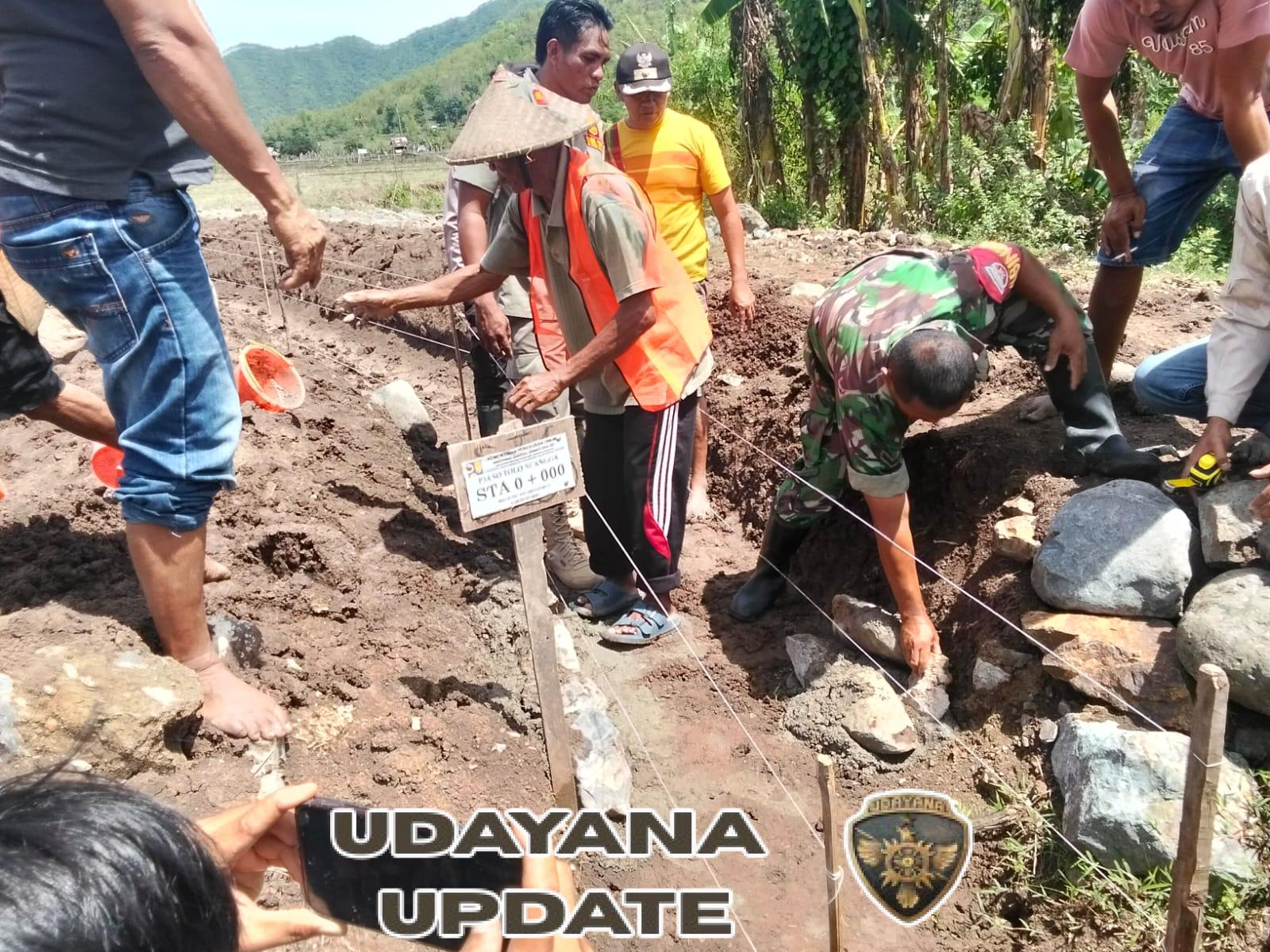 Masyarakat Desa Ncera Sambut Positif Pembangunan Irigasi P3-TGAI untuk Pertanian Lebih Baik