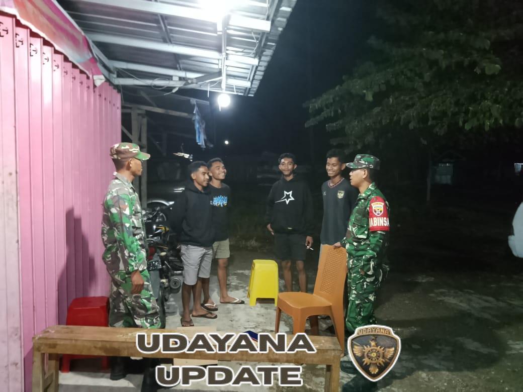 Ciptakan Rasa Aman, Anggota Koramil 1630-02/Lembor Gelar Patroli Monitoring Wilayah