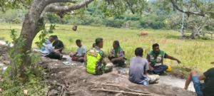 Babinsa Koramil 1602-04/Maurole Gelar Pamwil dan Komsos, Warga Desa Ranokolo Antusias