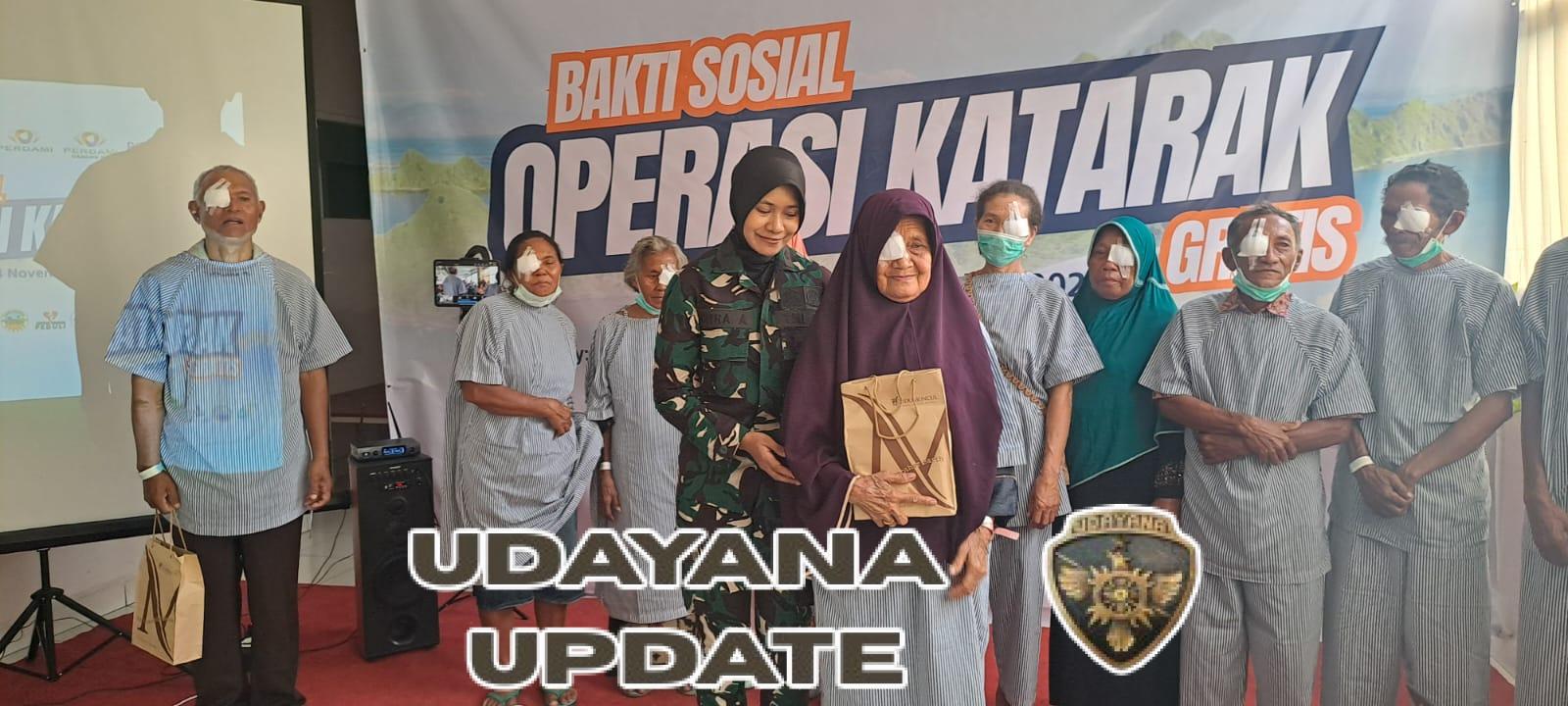 TNI Hadir untuk Rakyat: Babinsa Komodo Dampingi Warga Empat Desa Jalani Operasi Mata Gratis di Manggarai Barat.