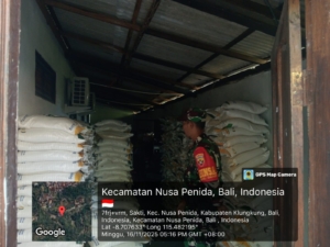 Babinsa Sakti Kawal Distribusi PBP Beras, Pastikan Berjalan Lancar