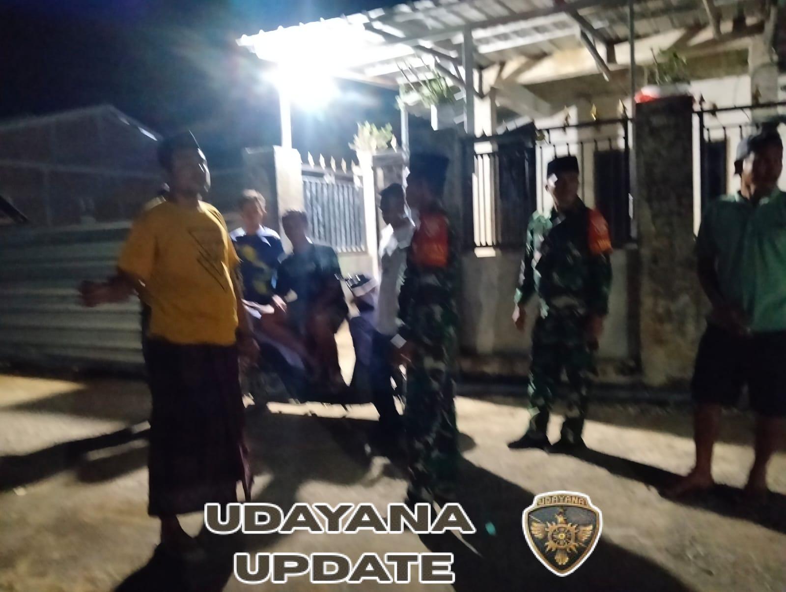 Situasi Wilayah Tetap Kondusif, Patroli Siskamling Babinsa Sangia Berjalan Lancar