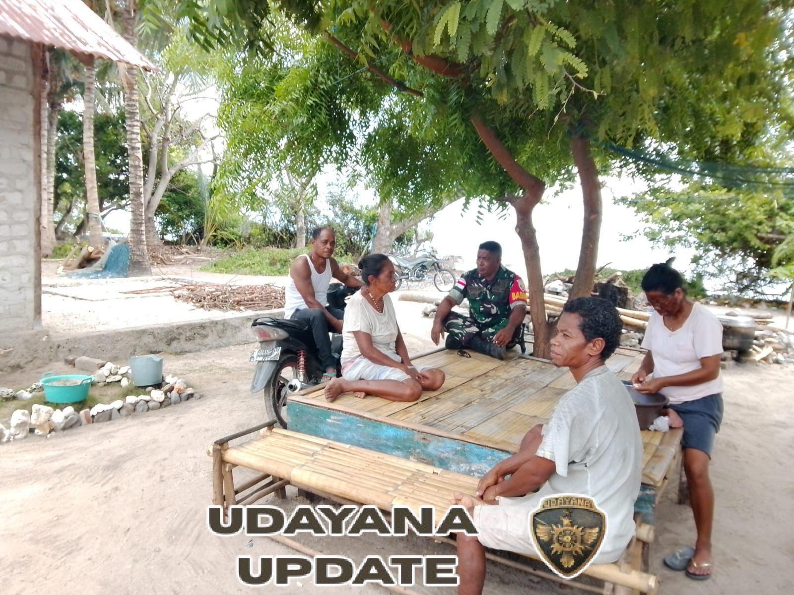 Serda Rahmad Bao Tingkatkan Pemantauan Wilayah Lewat Komsos di Desa Munaseli