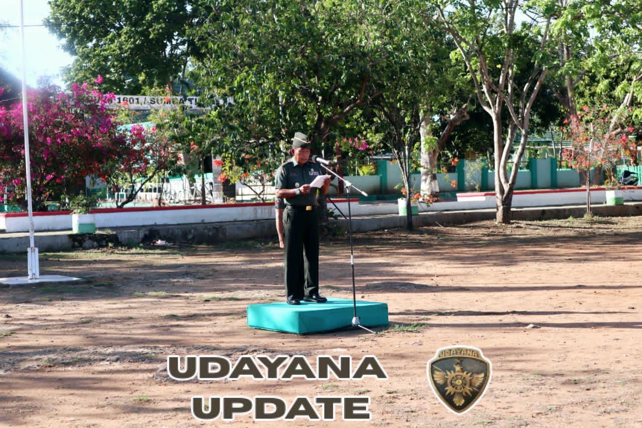 Upacara 17-an Bulan November, Kasdim Sumba Timur Mayor Inf Sambudi Jadi Irup