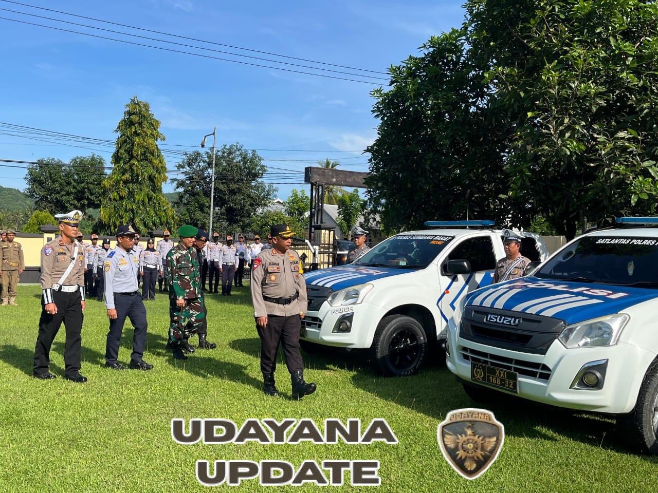 Kasdim 1628/KSB Tekankan Sinergi Dalam Apel Gelar Pasukan Operasi Zebra Rinjani 2025