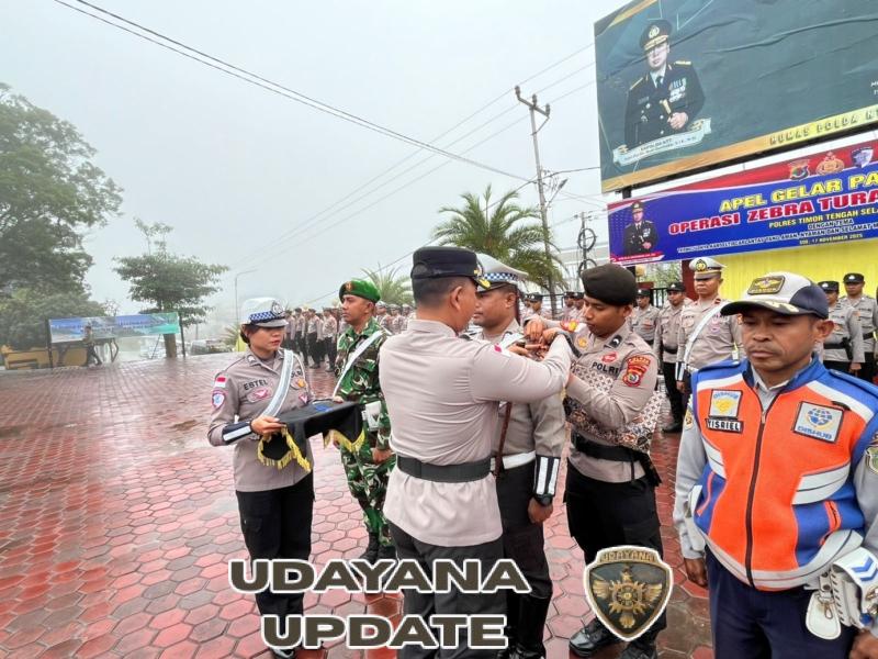 Kodim 1621/TTS Perkuat Sinergi: 200 Personel Gabungan Hadiri Apel Operasi Zebra 2025