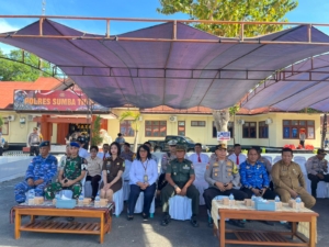 Kasdim 1601/Sumba Timur Hadiri Apel Gelar Pasukan Operasi Zebra Turangga 2025