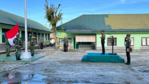 Dandim 1613 Sumba Barat Pimpin Upacara 17-an di Makodim