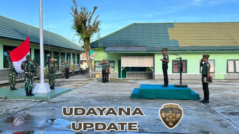 Dandim 1613 Sumba Barat Pimpin Upacara 17-an di Makodim