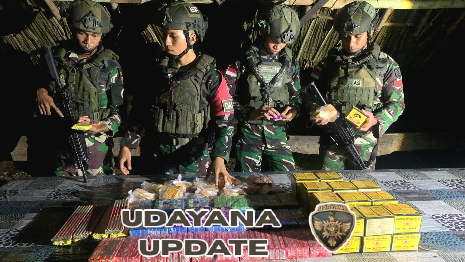 Pos Nunura Gagalkan Penyelundupan Petasan dan Obat Ilegal di Jalur Tikus Desa Tohe