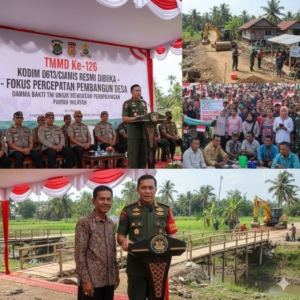 TMMD ke-126 Kodim 0613/Ciamis Resmi Dibuka, Fokus Percepatan Pembangunan Desa