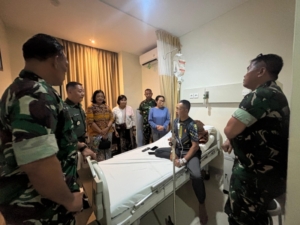 Dandim 1626/Bangli Pimpin Upacara Bendera 17-an Bulanan di Lapangan Makodim