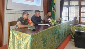 Babinsa Desa Bangbang Hadiri Rapat Rutin Bulanan, Perkuat Sinergi dengan Pemerintahan Desa