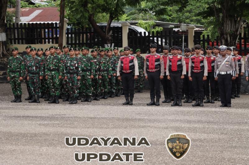 Sinergi TNI–Polri di TTU, Kodim 1618/TTU Hadiri Apel Gelar Pasukan Operasi Zebra 2025