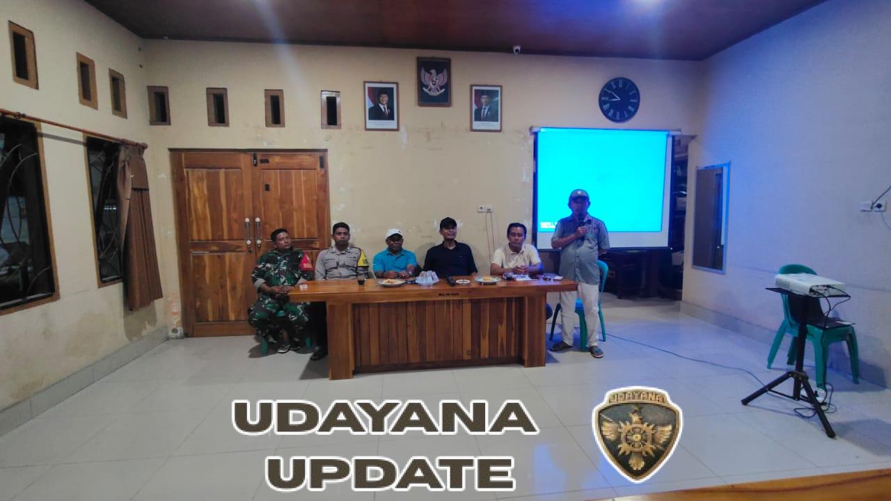 Babinsa Bukit Damai Hadiri Rapat KDKMP Bahas Pembangunan Koperasi Merah Putih