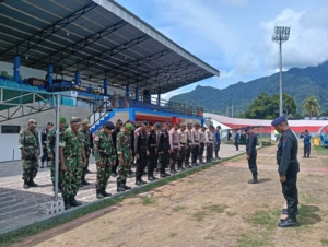 Kodim 1602/Ende Kerahkan Personel untuk Amankan Tiga Laga ETMC XXXIV Ende 2025