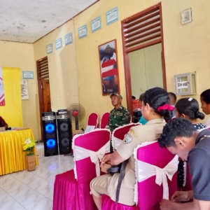Peran Babinsa Kodim 1602/Ende dalam Fasilitasi Musyawarah Pembangunan di Kelurahan Rewarangga