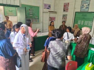 Kodim dan Persit Kodim 1602/Ende Bersinergi Sukseskan Penilaian Posyandu Provinsi