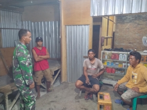 Babinsa Desa Bolo Imbau Anak Muda Jaga Kamtibmas, Hindari Tindakan Kriminal