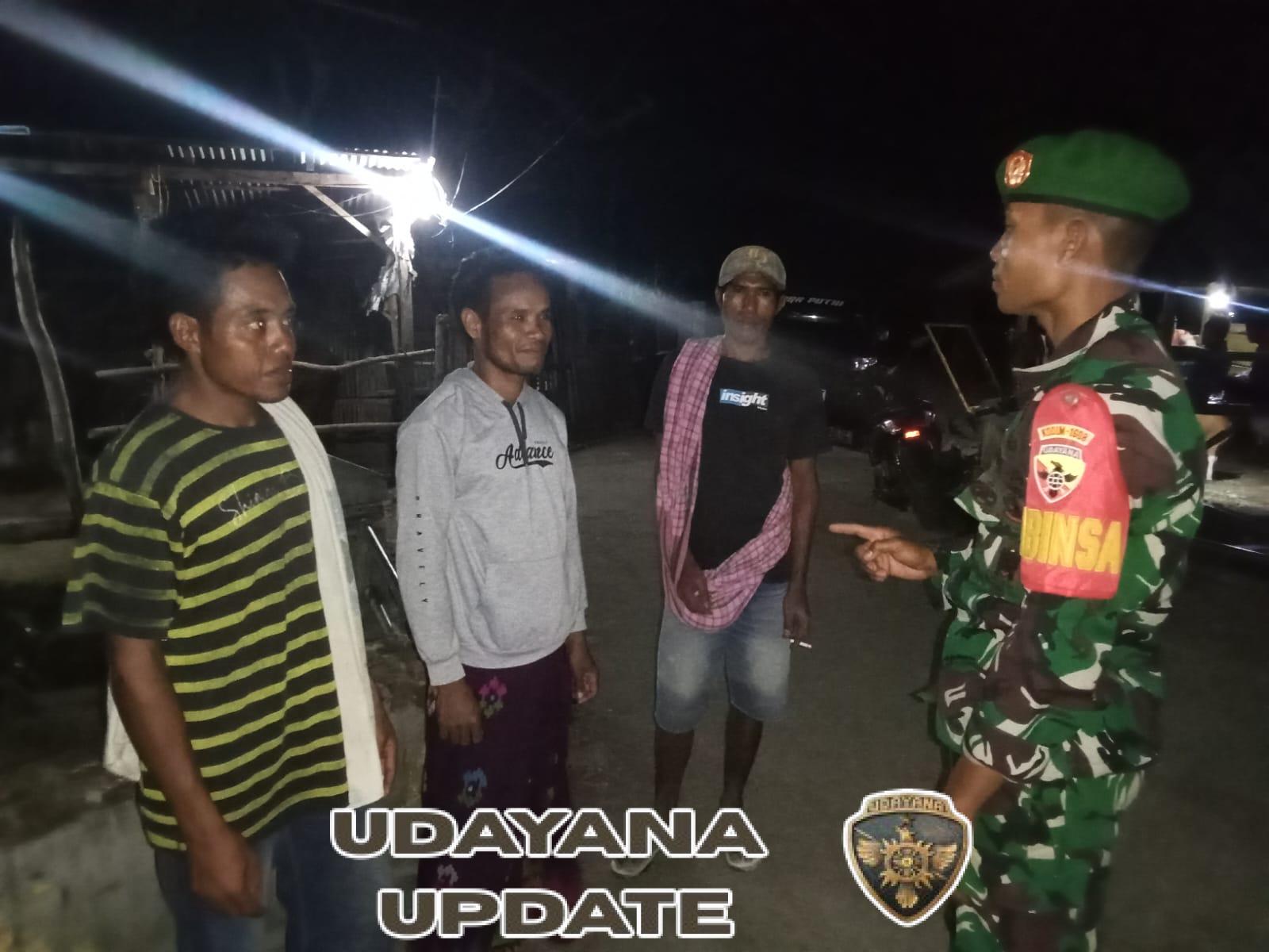 Koramil Rasanae Tegaskan Pentingnya Kolaborasi Warga dan Babinsa dalam Siskamling