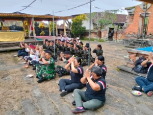 Danramil Marga Sambut Pataka, Panji-panji dan Surat Sakti Pahlawan Nasional I Gusti Ngurah