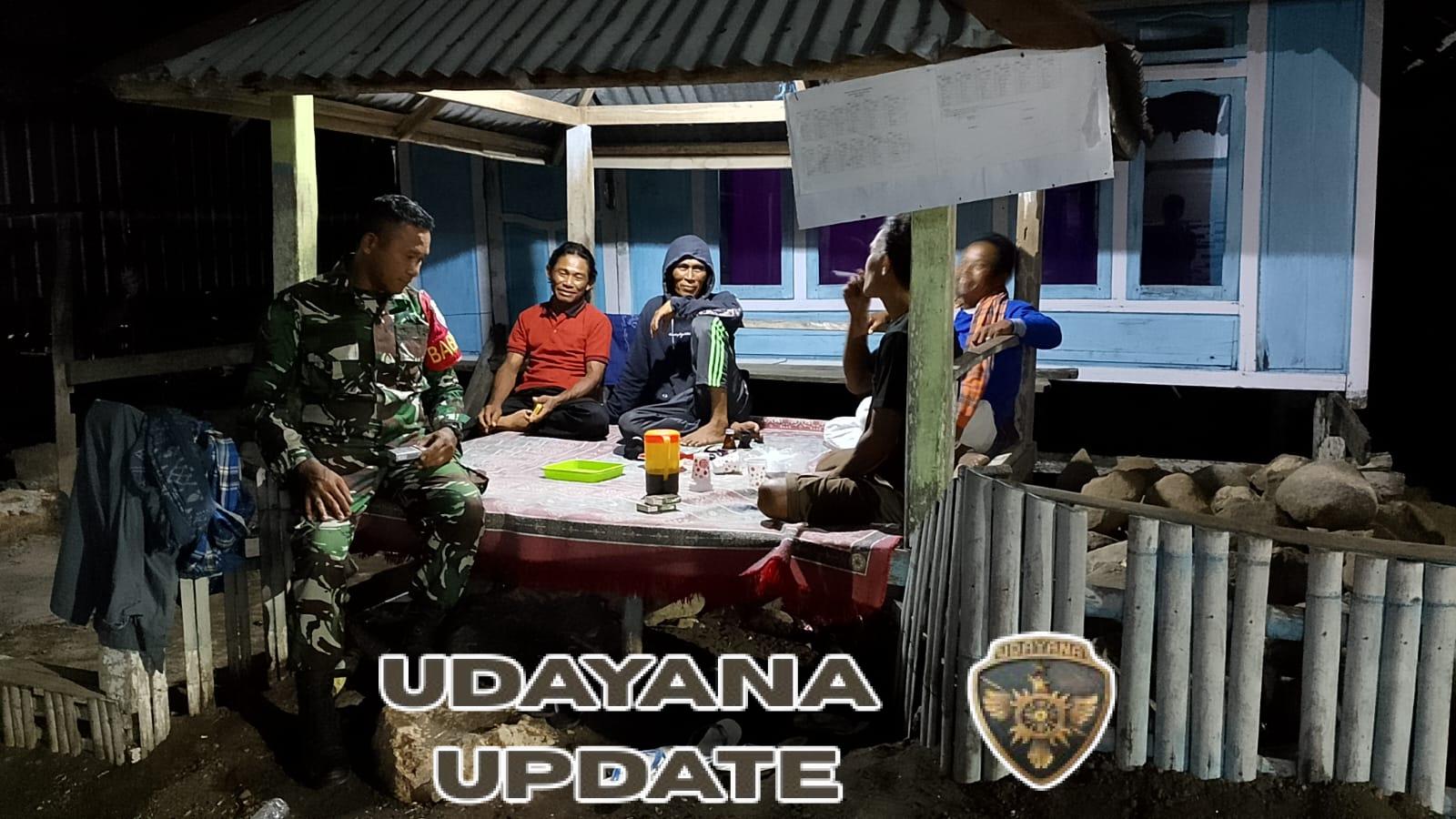 Babinsa Soro Gelar Patroli Malam, Warga Dusun Wodi Merasa Lebih Aman