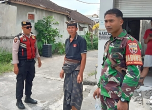 Koper Misterius Gegerkan Banjar Pempatan, Babinsa dan Bhabinkamtibmas Bertindak Cepat