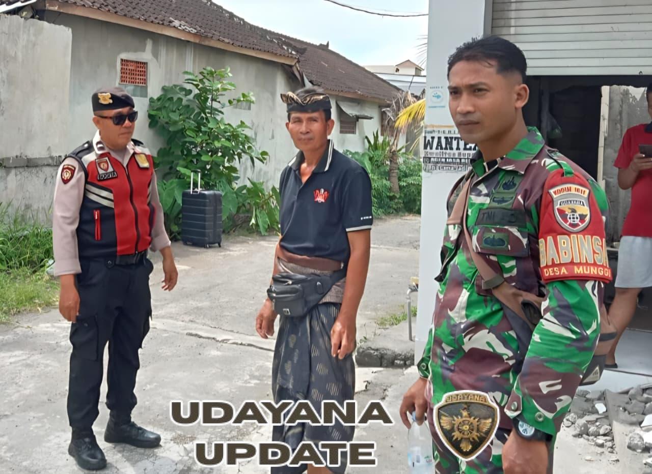 Koper Misterius Gegerkan Banjar Pempatan, Babinsa dan Bhabinkamtibmas Bertindak Cepat