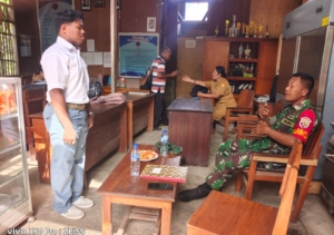 Babinsa Ramil 1602-01/Ende Lakukan Komsos di SMK Karsa Mandiri