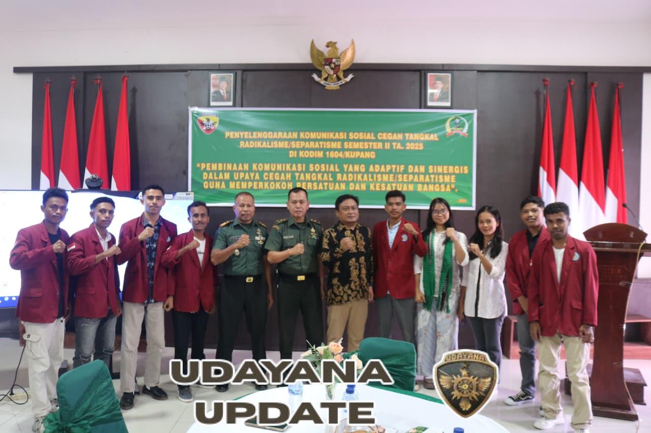 Kodim Kupang Gelar Komsos Cegah Tangkal Paham Radikalisme