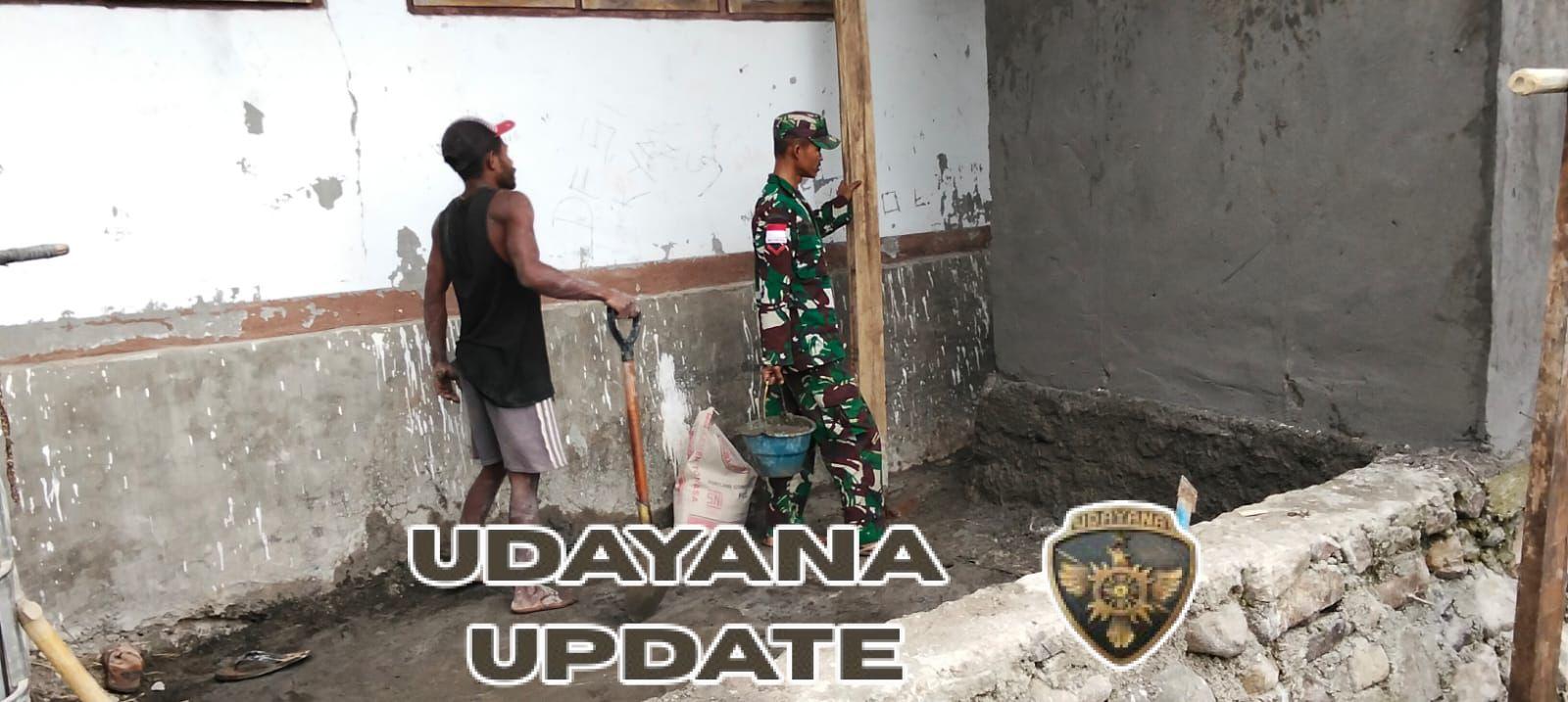 Koptu Bima Nur Isroni Turun Langsung Dukung Gotong Royong Warga Malaipea