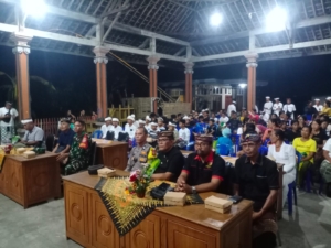 Tingkatkan Kedekatan dengan Masyarakat, Babinsa Hadiri Perayaan HUT STT Purnadesa ke-46